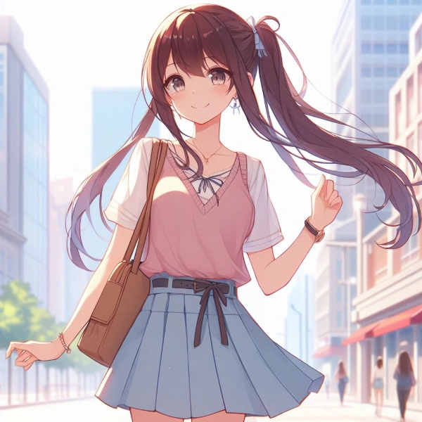 サイドテールはふり向かない