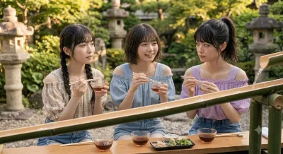 流しそうめん