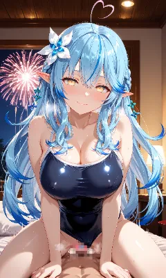 雪花ラミィ(エロ)
