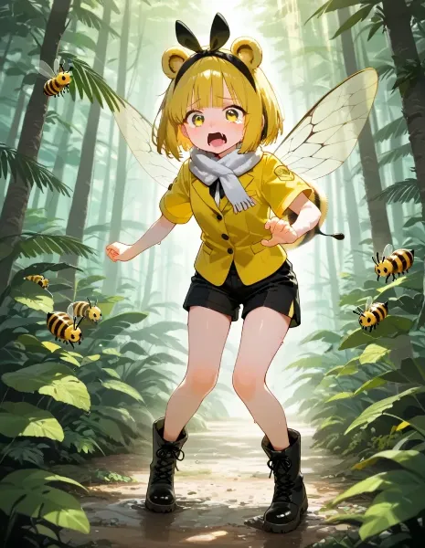 🧸島活・Re：ハチミツ採集の巻き🌼🐱🧸🐝🏝