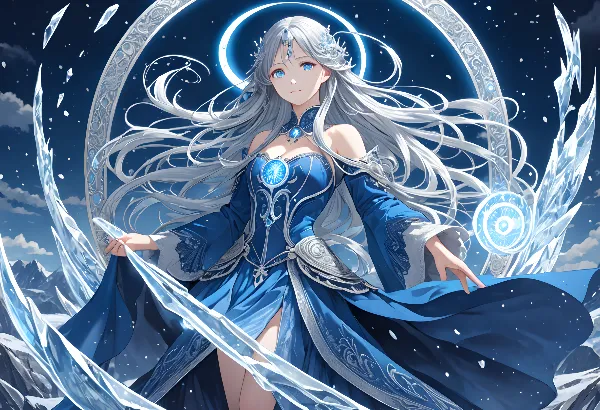 月下に舞う氷の女王の覚醒