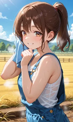 お題　デニム生地