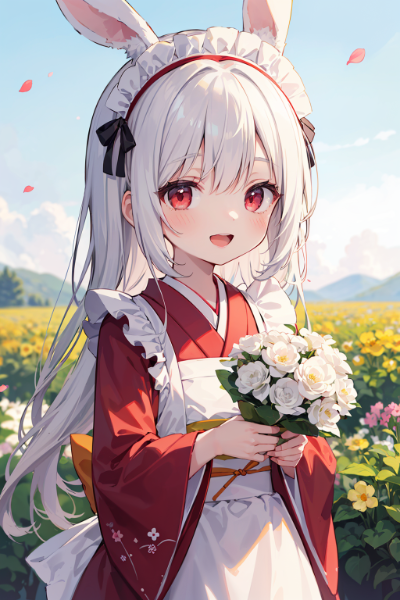 みんなで花束（各キャラ）