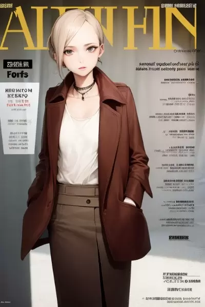 大人ファッション誌、AIFINFIN １０月号