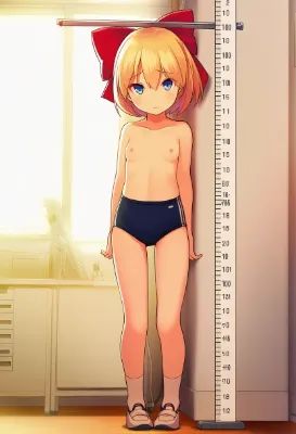 身長測るのに上も脱ぐの？