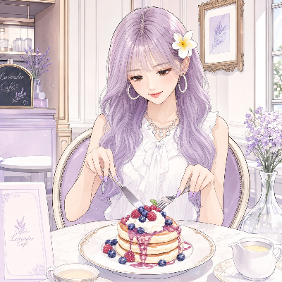 ベリーパンケーキ（ラベンダーちゃん）