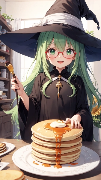 緑髪のお姉さん