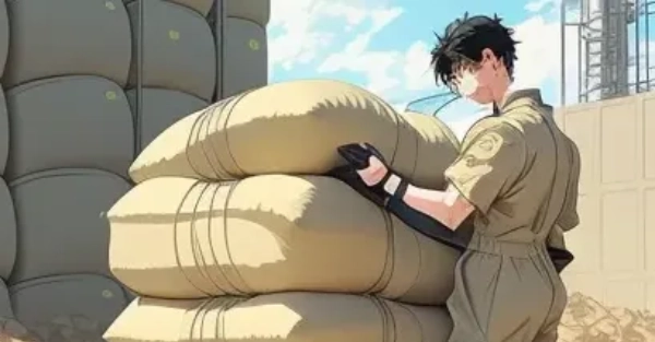 機械の冷笑－砂袋の処理工場からの呪い