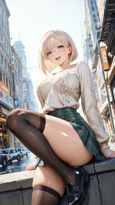 プレッピーコーデ