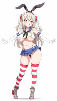 セリルちゃん島風コス♡