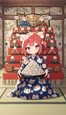 ひな霰と猫耳少女