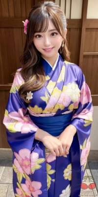 【限定】この浴衣、あなたとの思い出がいっぱい詰まってるんだ♪いつか一緒に着たいな♪