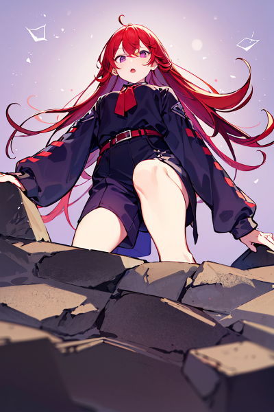 赤髪の女の子