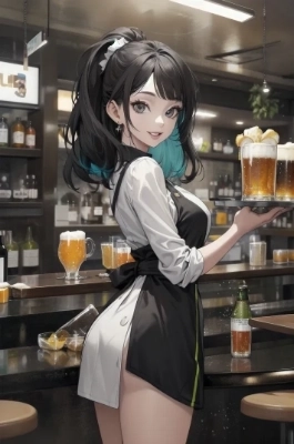 お仕事お疲れ様。ビールです。
