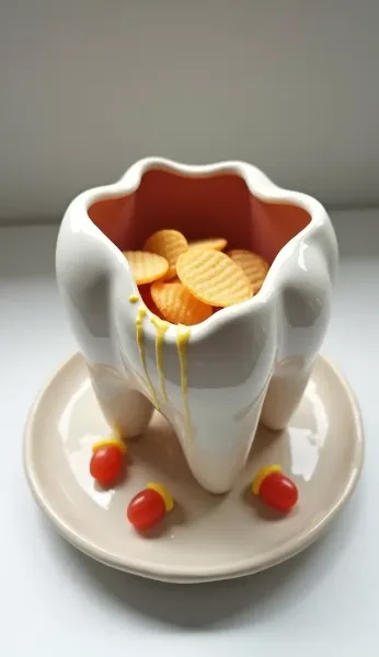 お菓子の器