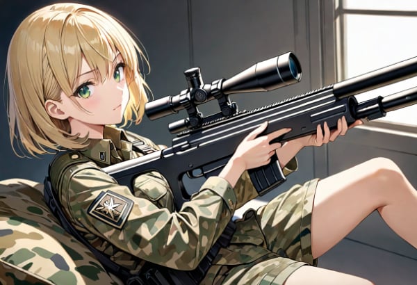 翠眼のスナイパー