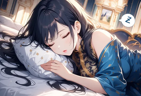 朝のまどろみ姫