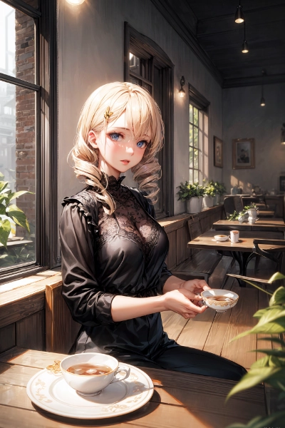 午後のティータイム