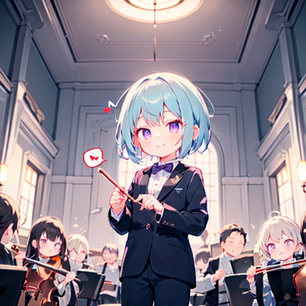 10歳のオーケストラ指揮者