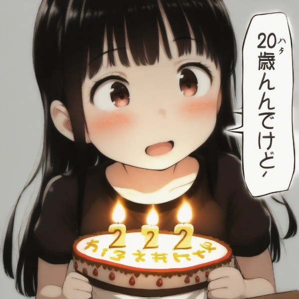 20歳なんですけど！