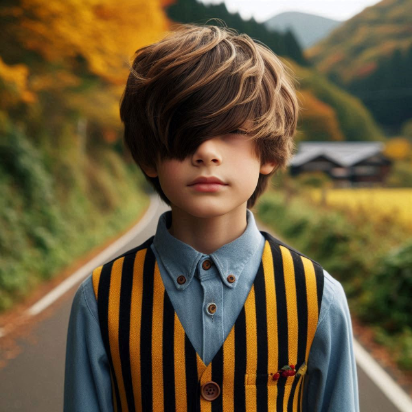 人里から隠れて暮らす少年