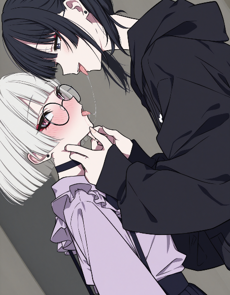 百合キス