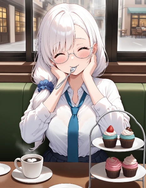 甘い午後の微笑み