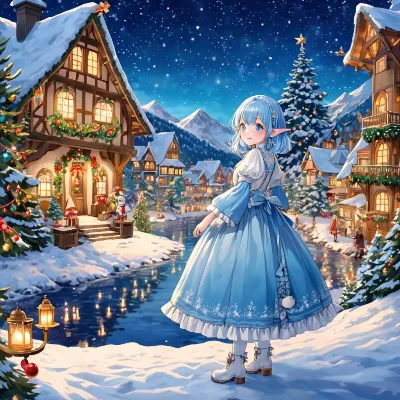 クリスマスの夜