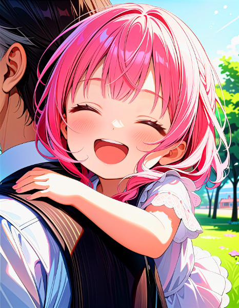 パパ大好きーっ！！