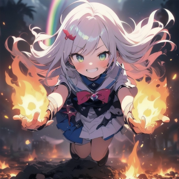 明るい放火系魔法少女