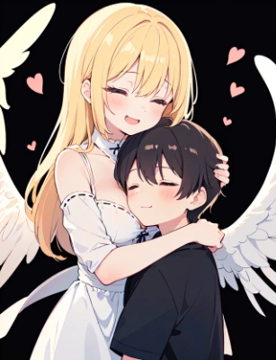 angel hug