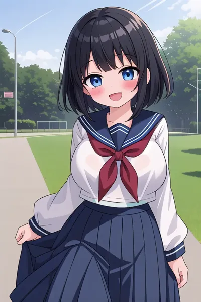 【綾瀬文乃】公園にて