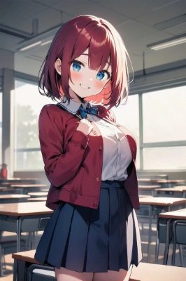 赤毛の女の子