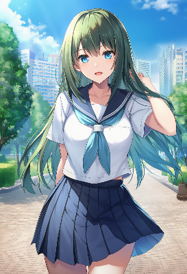 都市の風に舞う少女の秘密