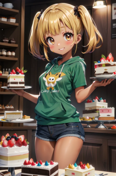 ケーキバイキング♡