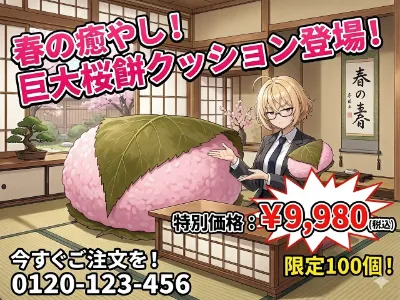 😒「この大きさで9980円…　どう…」