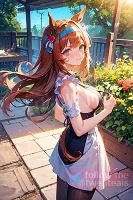 惜しいねサイレンススズカ風の娘　メイド