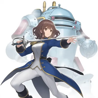 ミュージカルとかやってそうな戦闘メカ乗り