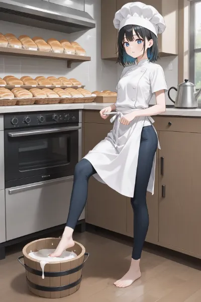 パン屋さんの支度