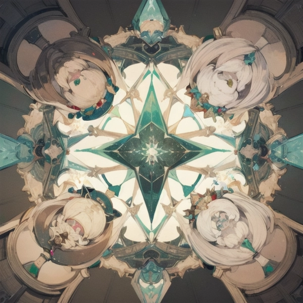 謎の模様
