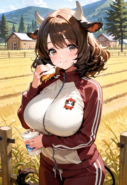 ジャージー娘のジャージ姿