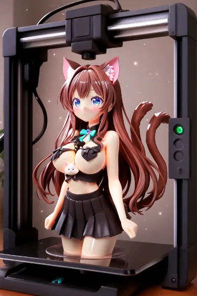 3Dプリンターでフィギュア作成