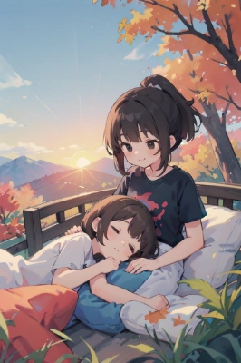 年の差姉妹の二人事