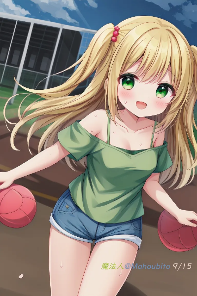 「いくよー！ お兄ちゃん！」