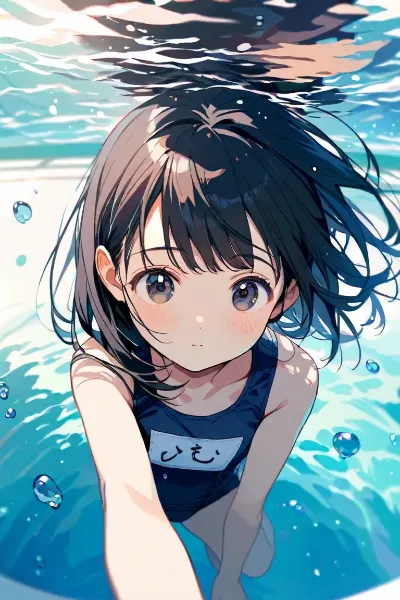 ＪＳちゃんとプール