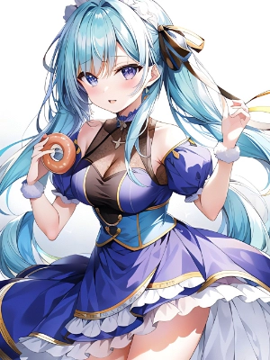 ドーナツと女