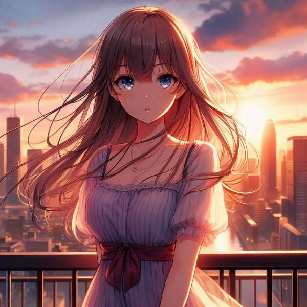 被写体の女の子