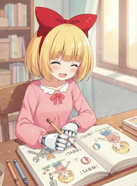 わーい、うまく書けるようになったよー