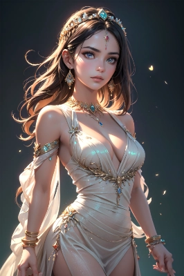 woman like a goddess