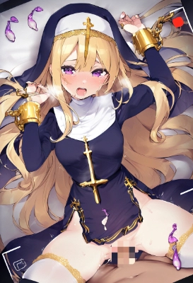 ハメ撮り生配信で投げ銭を得ようとして素顔を晒される修道女